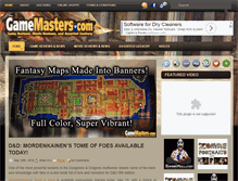 Tablet Screenshot of gamemasters.com